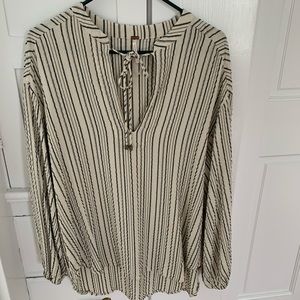 NEW Free People Striped Tunic